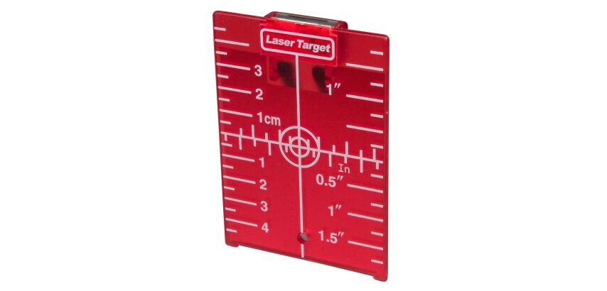 Cible magnétique réfléchissante rouge