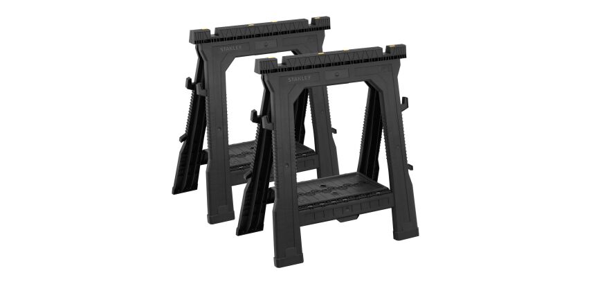 Tréteaux pliables - lot de 2 pièces