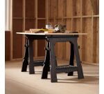 Tréteaux pliants STANLEY - Capacité 450 kg - lot de 2 pièces