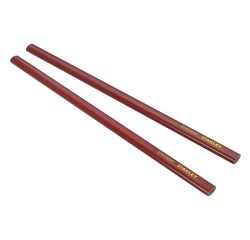 Crayon de charpentier 30 cm - corps rouge