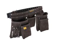 Porte-outils cuir double ceinture