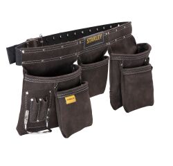 Porte-outils cuir double ceinture