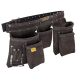 Porte-outils cuir double ceinture