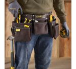 Porte-outils cuir double ceinture