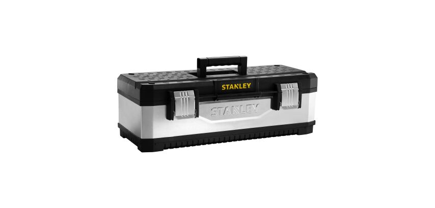 Boite à outils bi-matière galvanisée 66 cm STANLEY