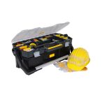 Boite à outils 60 cm avec organiseur transparent