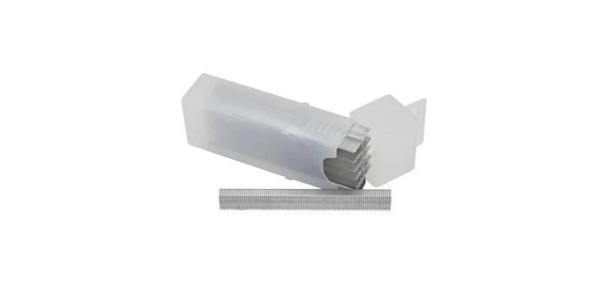 Agrafes plates 12 mm - 1l2po - boite de 1000 pièces
