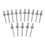 Rivets aluminium 5 mm x 6,35 - boite de 15 pièces