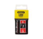 Agrafes Stanley type A - boite de 1000 pièces