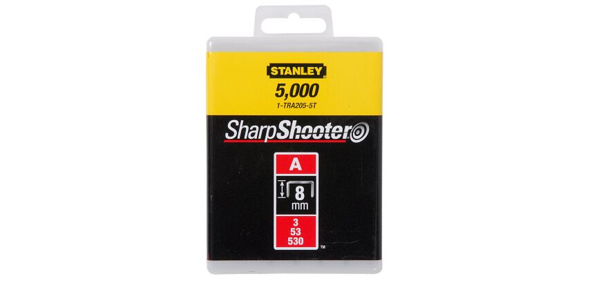 Agrafes 8 mm type A - boite de 5000 pièces