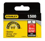 Agrafes Stanley type A - boite de 1000 pièces