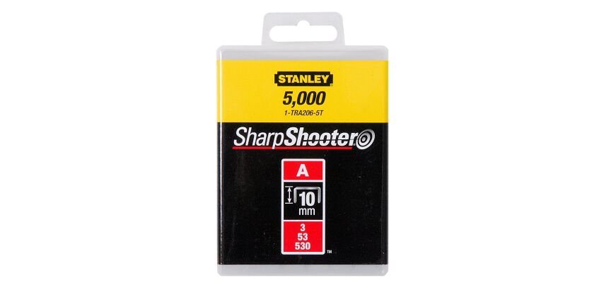 Agrafes 10 mm type A - boite de 5000 pièces