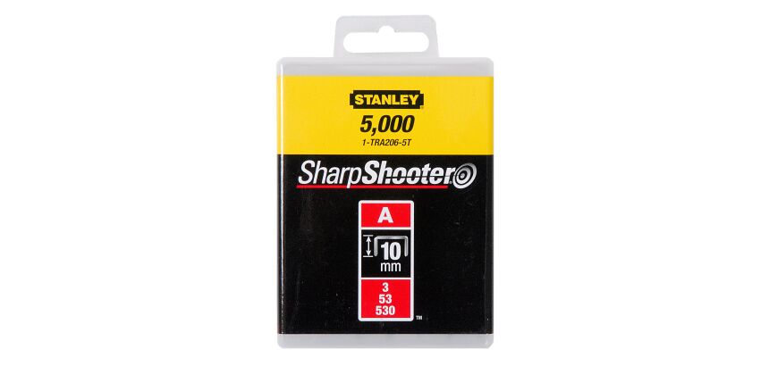 Agrafes 10 mm type A - boite de 5000 pièces