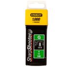 Agrafes 8 mm type G - boite de 1000 pièces