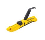 Couteau de sécurité bi-matière à gâchette et lame auto-rétractable - Fatmax