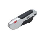 Couteau de sécurité métal à gâchette et lame auto-rétractable - Fatmax