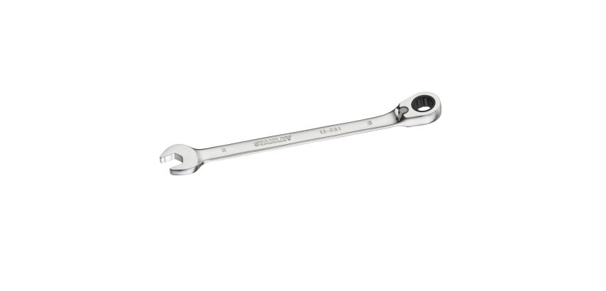 Clé mixte à cliquet réversible 8 mm anti-slip - Fatmax