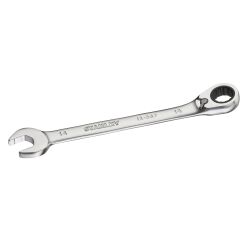 Clé mixte à cliquet réversible 14 mm anti-slip - Fatmax