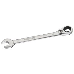 Clé mixte à cliquet réversible 16 mm anti-slip - Fatmax