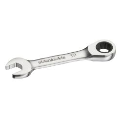 Clé mixte courte à cliquet 10 mm anti-slip - Fatmax
