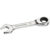 Clé mixte courte à cliquet 12 mm anti-slip - Fatmax