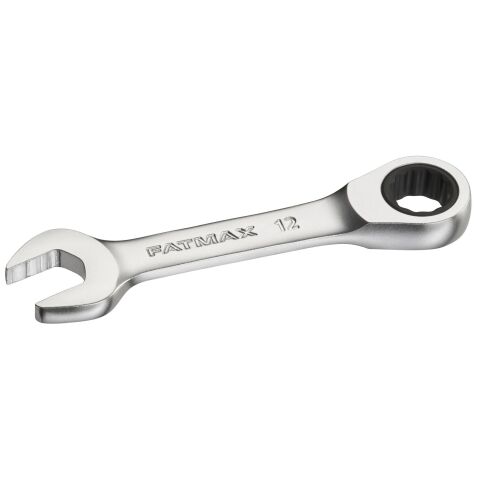 Clé mixte courte à cliquet 12 mm anti-slip - Fatmax