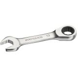 Clé mixte courte à cliquet 13 mm anti-slip - Fatmax