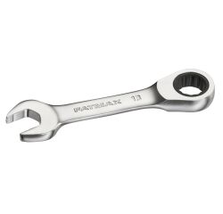 Clé mixte courte à cliquet 13 mm anti-slip - Fatmax