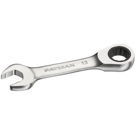 Clé mixte courte à cliquet 13 mm anti-slip - Fatmax