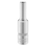 Douille lgue 1/4 6 pans 4mm