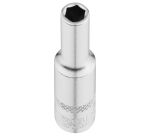Douille lgue 1/4 6 pans 5mm