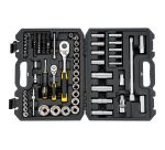 Coffret de douilles 1/4 + 1/2 - jeu de 96 pièces