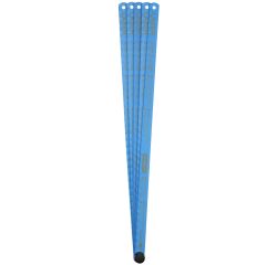 Lames de scie à métaux - carte de 5 lames HSS bi-métal laser 10 dents