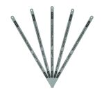 Lames de scie à métaux - carte de 5 lames flexible Lion 10 dents