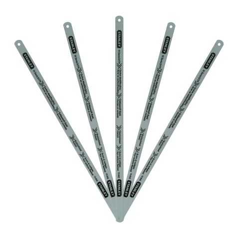 Lames de scie à métaux - carte de 5 lames flexible Lion 10 dents