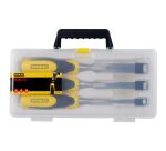 Ciseaux à bois bi-matière - jeu de 3 pièces