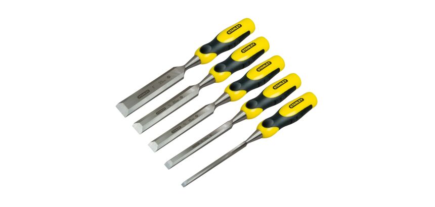 Ciseaux à bois bi-matière - jeu de 5 pièces