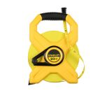 Mètre ruban STANLEY - 60 m x 12,7 mm, ruban fibre de verre