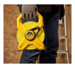 Mètre ruban STANLEY - 60 m x 12,7 mm, ruban fibre de verre