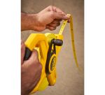 Mètre ruban STANLEY - 60 m x 12,7 mm, ruban fibre de verre