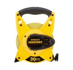 Mètre ruban STANLEY Fatmax - 30 m x 19 mm, ruban fibre de verre