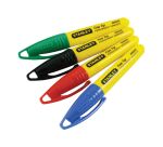 Marqueur mini pointe fine - 4 couleurs - carte de 4 pièces