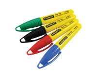 Marqueur mini pointe fine - 4 couleurs - carte de 4 pièces
