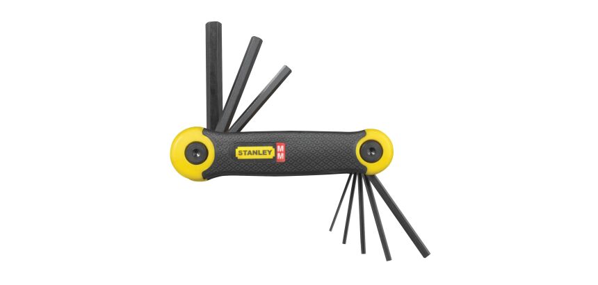 Clés mâles hexagonales STANLEY - jeu de 8 pièces