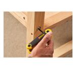 Clés mâles hexagonales STANLEY - jeu de 8 pièces