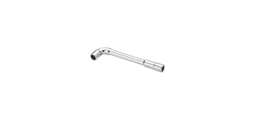 Clé à pipe débouchée 6 x 12 pans 9 mm