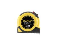 Mètre ruban STANLEY Dual Lock  - 8 m x 25 mm Tylon