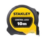 Mètre ruban STANLEY Control-Lock 10 m x 25 m, double marquage magnétique