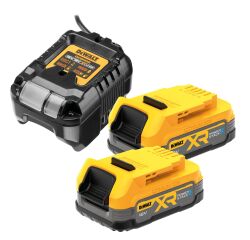 Pack 2 batteries POWERSTACK XR 18V 1.7 Ah Li-ion + chargeur