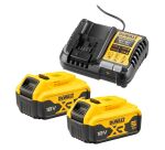 Pack 2 batteries XR 18V 5Ah Li-ion + chargeur